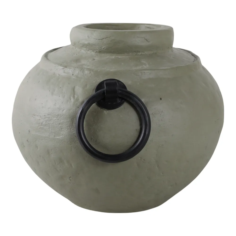 HAROLDWOOD GREEN VASE 10 (IN)
