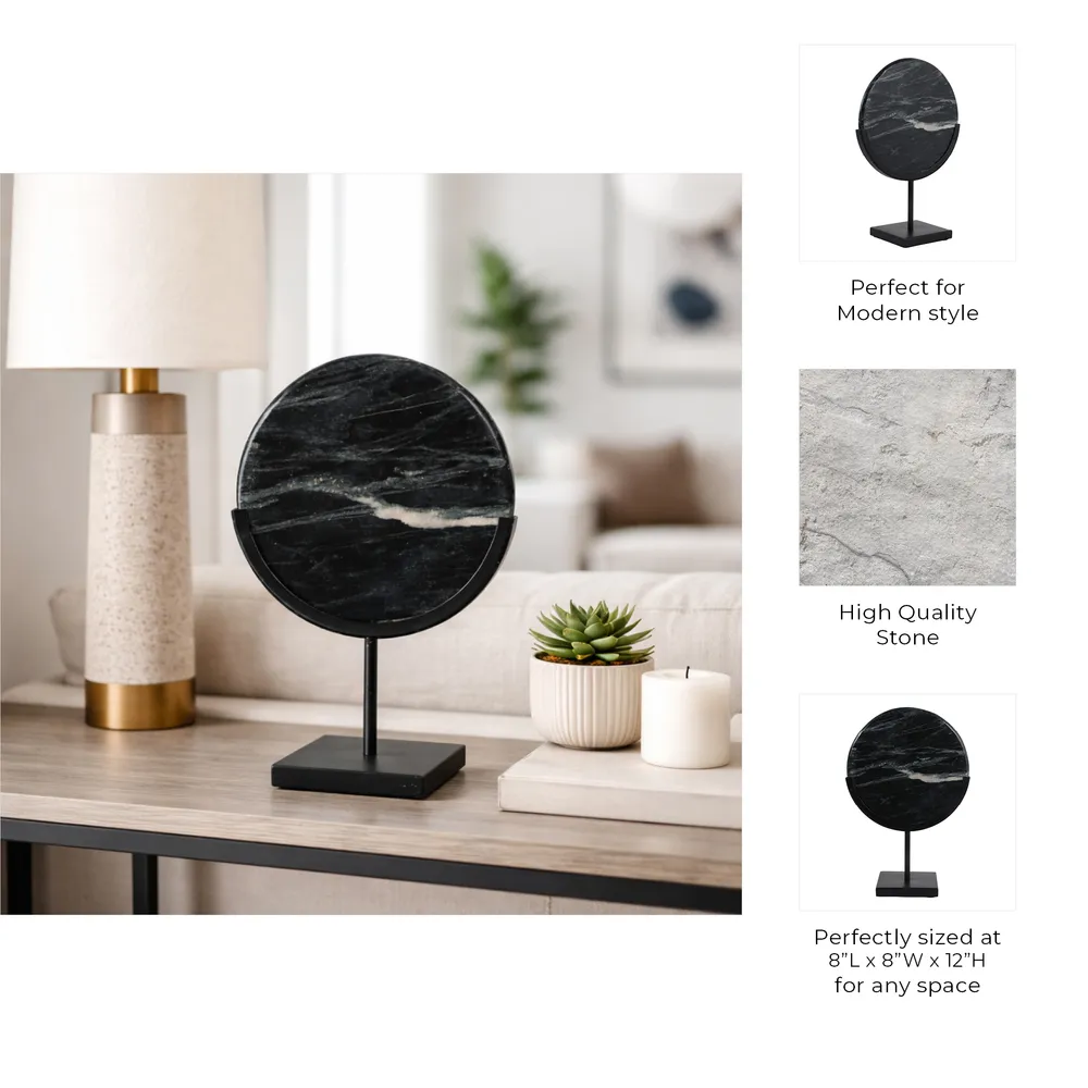 DRYDENCREST BLACK DECOR 12 (IN)