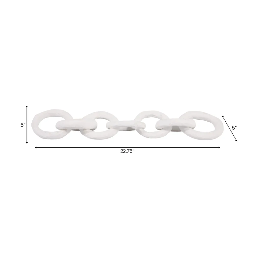 AMBEROAK WHITE DECOR 5 (IN)
