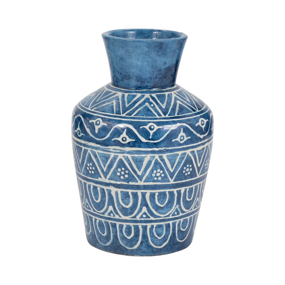 DOYLEROSE BLUE VASE 12 (IN)