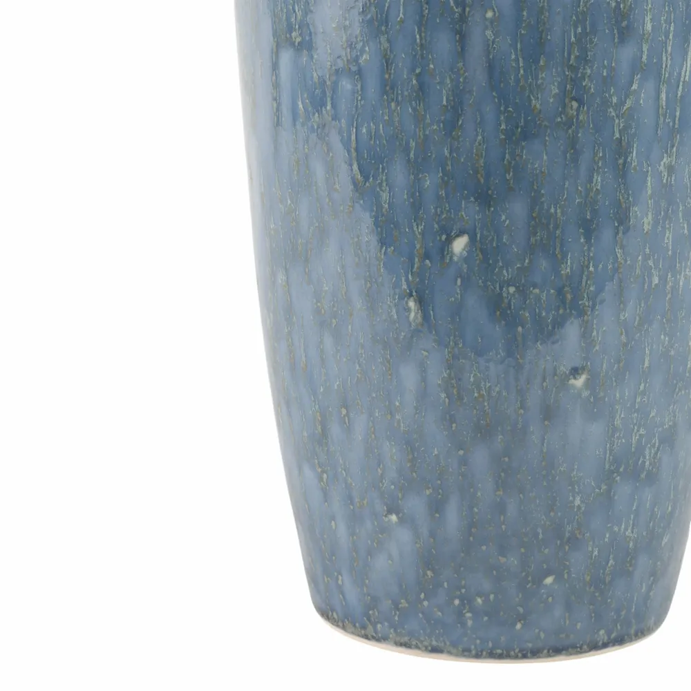 HENLEYSHAW TEAL VASE 17 (IN)
