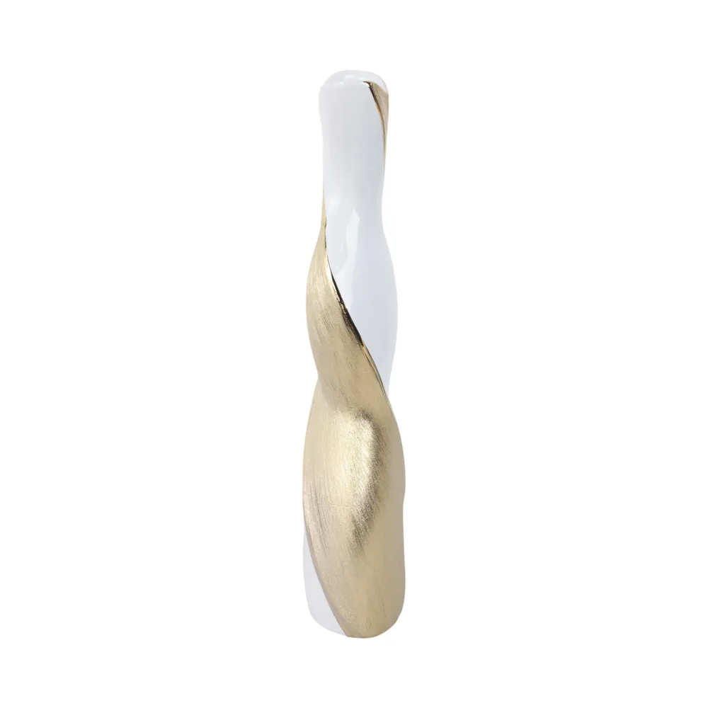 BRICESTONE GOLD VASE 16 (IN)