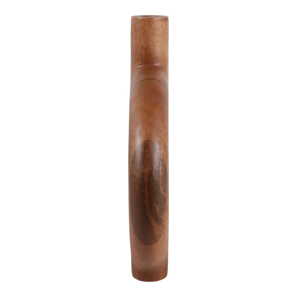 DRAPERWELL BROWN VASE 14 (IN)