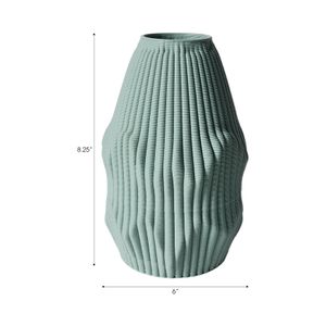 RUBYLEY GREEN VASE 9 (IN) 7