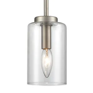 West End 4.75'' Wide 1-Light Mini Pendant - Brushed Nickel 2