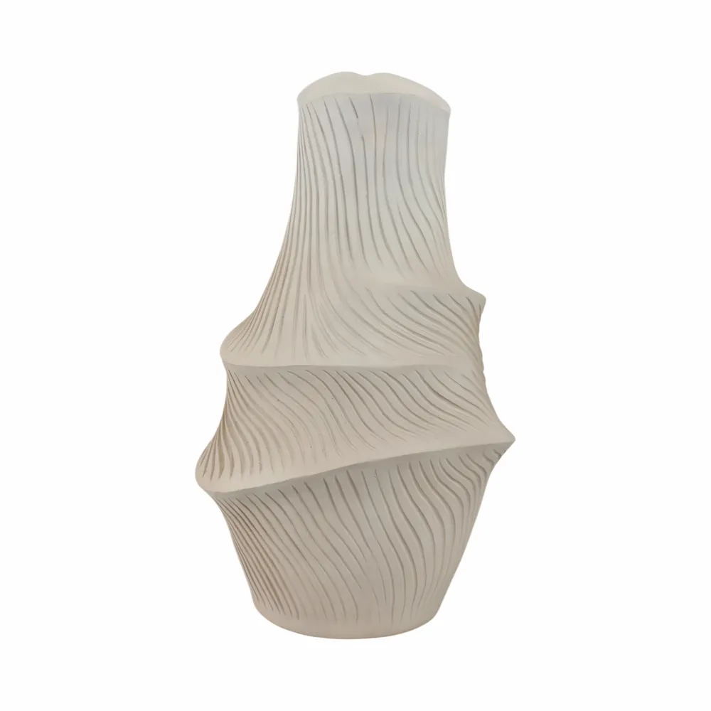 HARLEMWELL IVORY VASE 19 (IN)