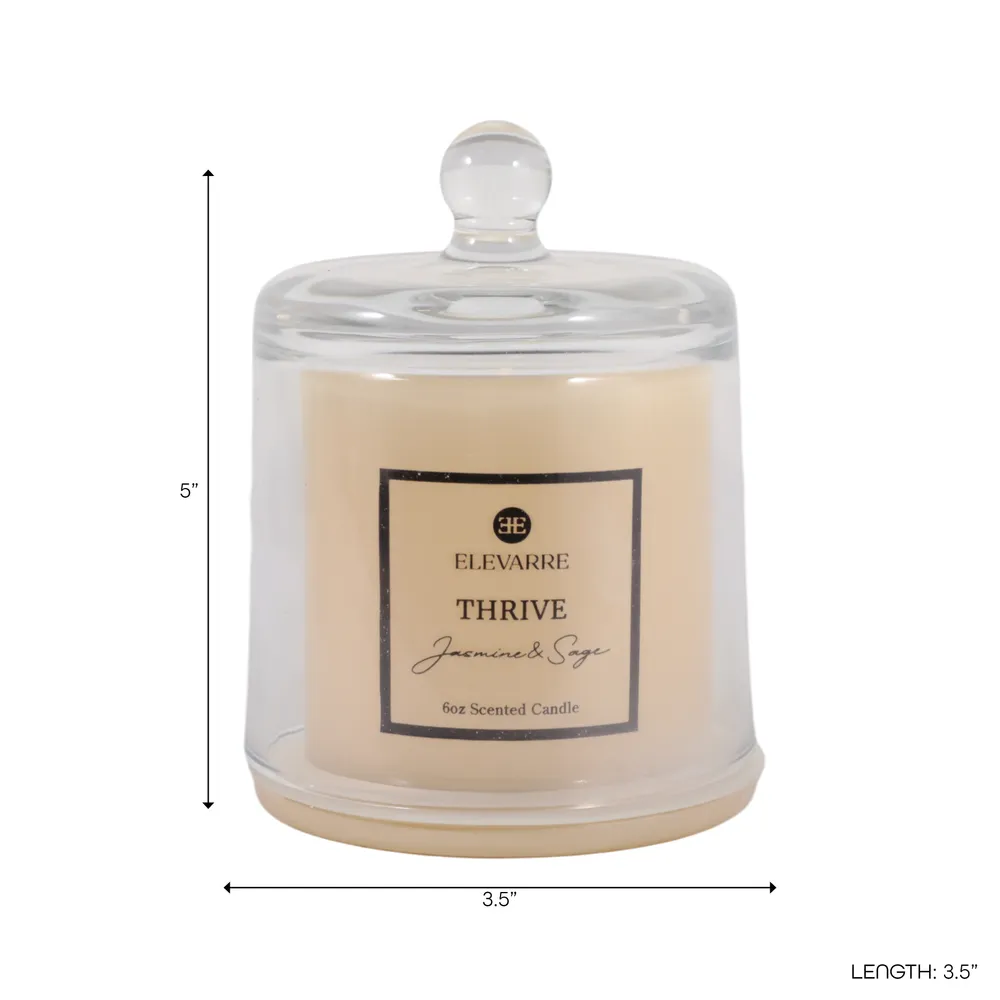 HEMMINGWORTH THRIVE JASMINE & SAGE CANDLE 5 (IN)