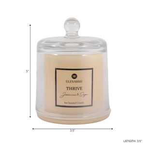 HEMMINGWORTH THRIVE JASMINE & SAGE CANDLE 5 (IN) 10