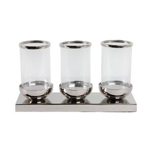 CALEBURN SILVER CANDLE HOLDER 9 (IN) 5