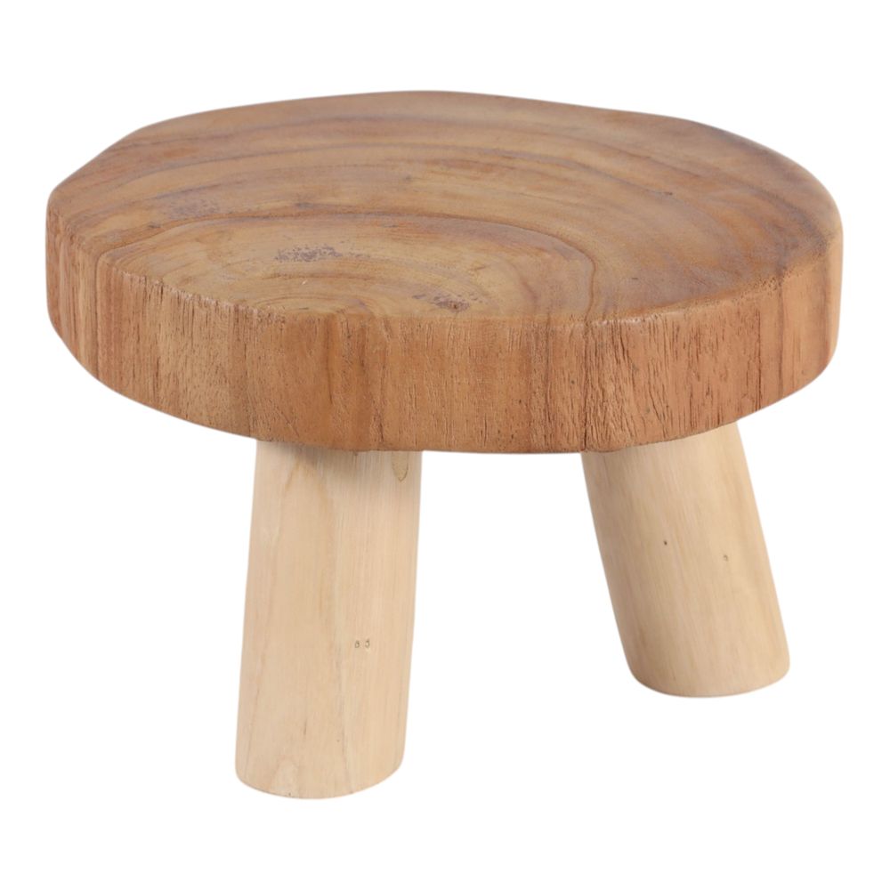 GLASERBEACH BROWN STOOL 6 (IN)