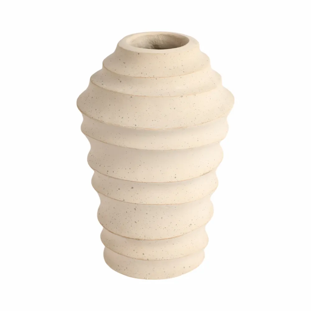 RIDERGATE IVORY VASE 10 (IN)