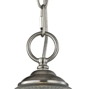 Liberty Park 15'' Wide 1-Light Pendant - Brushed Nickel 3