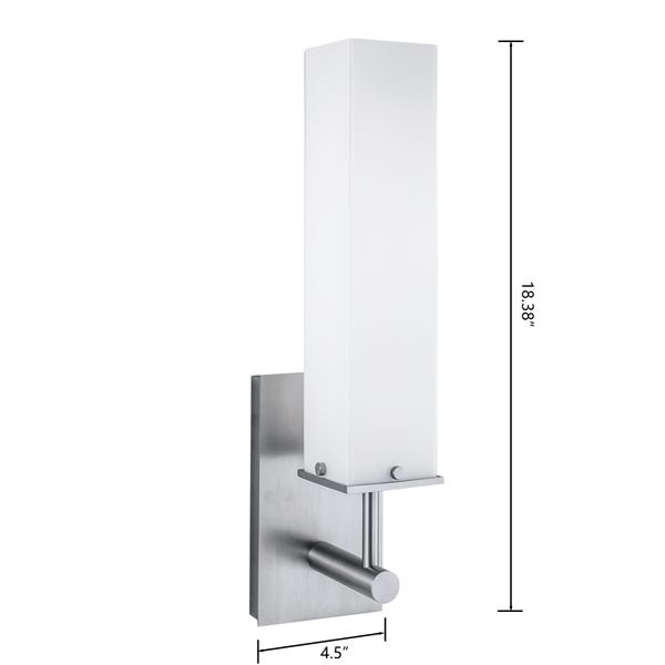Dean 4.5'' High Integrated LED Sconce - Brushed Nickel