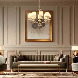 FERRISPARK GOLD CHANDELIER 18 (IN) 4