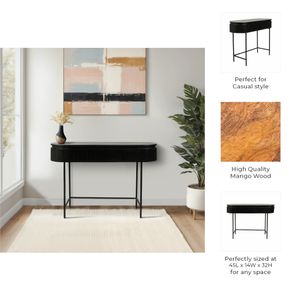 DORSEYTON BLACK CONSOLE 32 (IN) 10