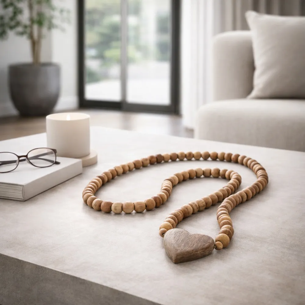 ENSLEYVALE BROWN BEAD 1 (IN)