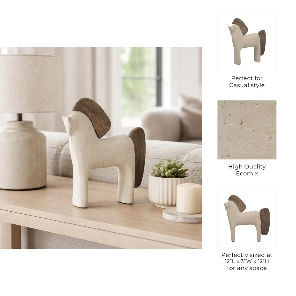 LEILA IVORY DECOR 12 (IN)
