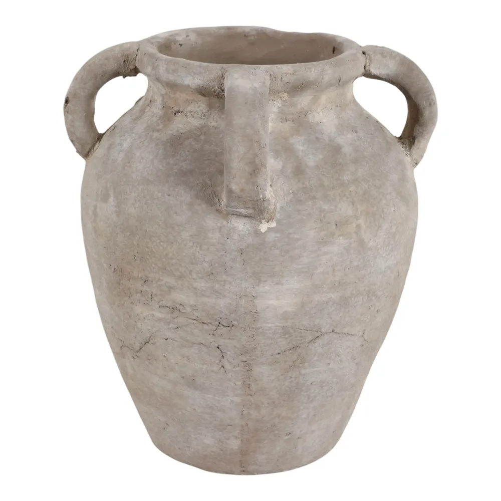 SKYELAKE GRAY VASE 10 (IN)
