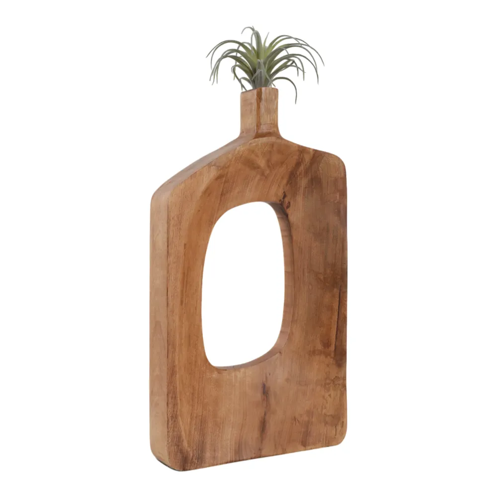 DOUGALGATE BROWN VASE 19 (IN)