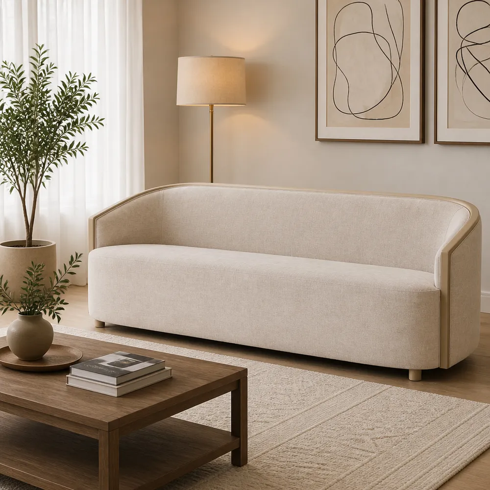 NORMAPORT IVORY SOFA 30 (IN)