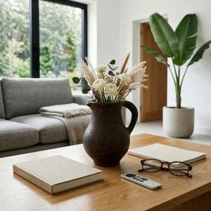 ELMONTSIDE BROWN VASE 8 (IN) 12
