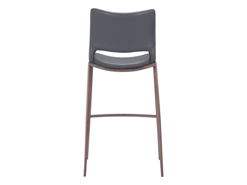 Ace Barstool Dark Gray & Walnut 5