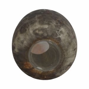 HENDONSIDE BROWN GLASS VASE 18 (IN) 8