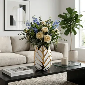COLEHAM GOLD VASE 8 (IN) 11