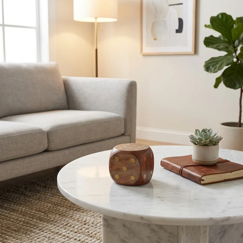 DEMPSEYBROOK BROWN DECOR 4 (IN)