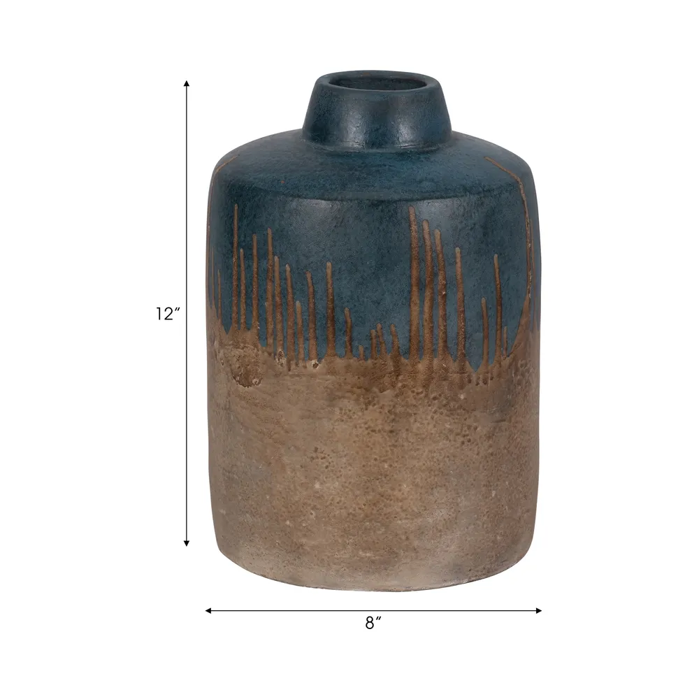 REESELAKE BLUE VASE 12 (IN)