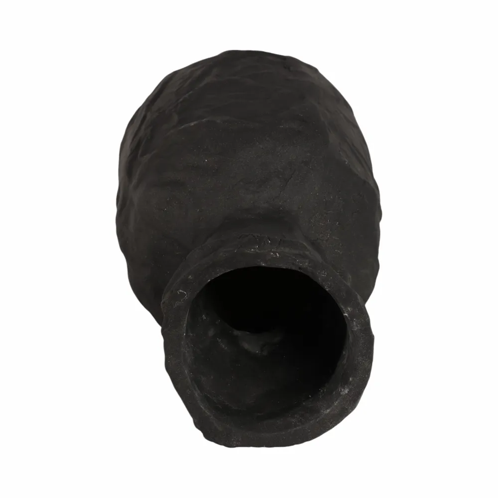 DUNLAPCLIFF BLACK VASE 14 (IN)