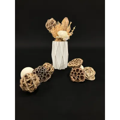 Twisted Wood Case 3x3x4in