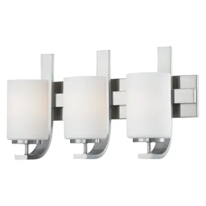 Pendenza 20'' Wide 3-Light Vanity Light - Brushed Nickel 1