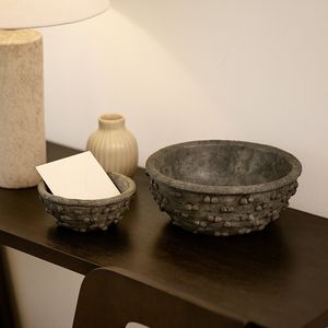 DAMIENPARK SET OF 2 BLACK BOWLS 5 (IN) 2