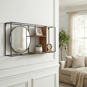 RAYMONDWELL BROWN WALL SHELF 16 (IN) 12