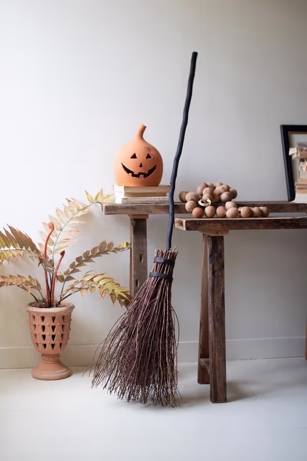 Witch Broom Stick Decor