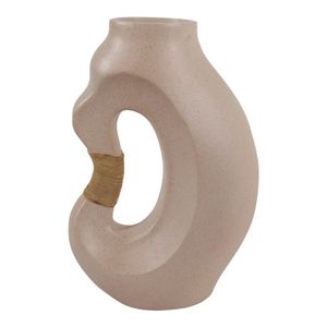 FINTONMOOR TAN VASE 16 (IN) 6