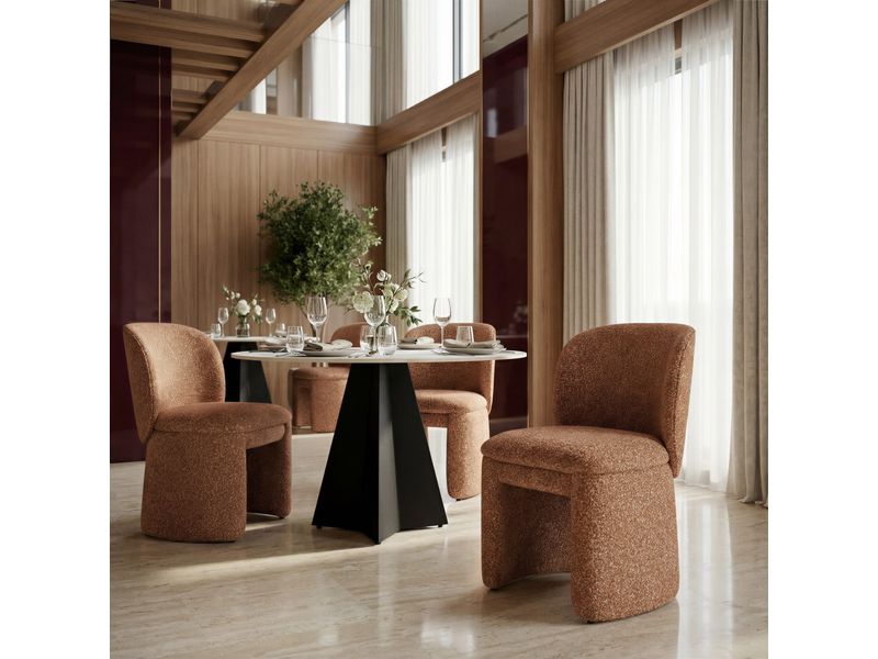 Citrine Dining Chair Biscuit Brown 9
