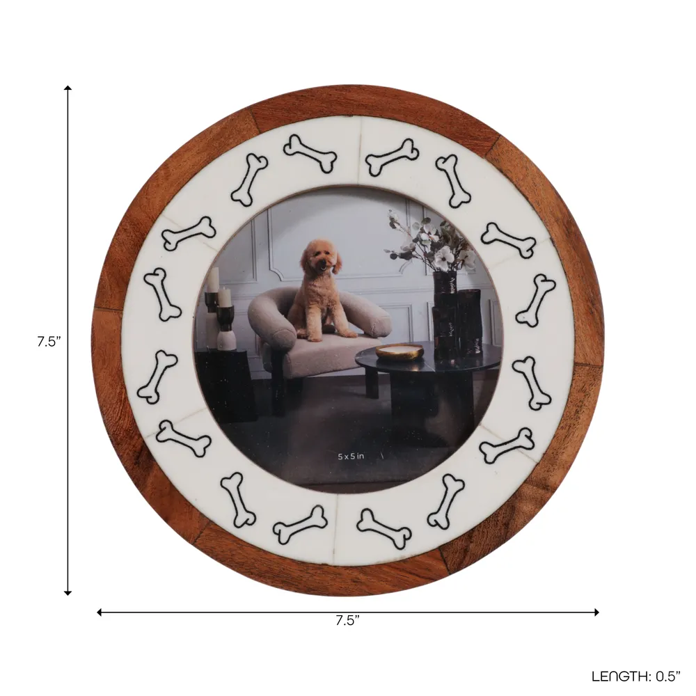 BAKERROSE IVORY FRAME 8 (IN)