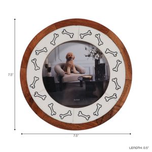 BAKERROSE IVORY FRAME 8 (IN) 9