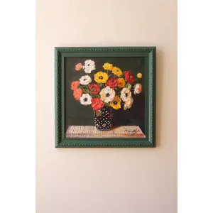 Green Framed Still-Life Painting 5