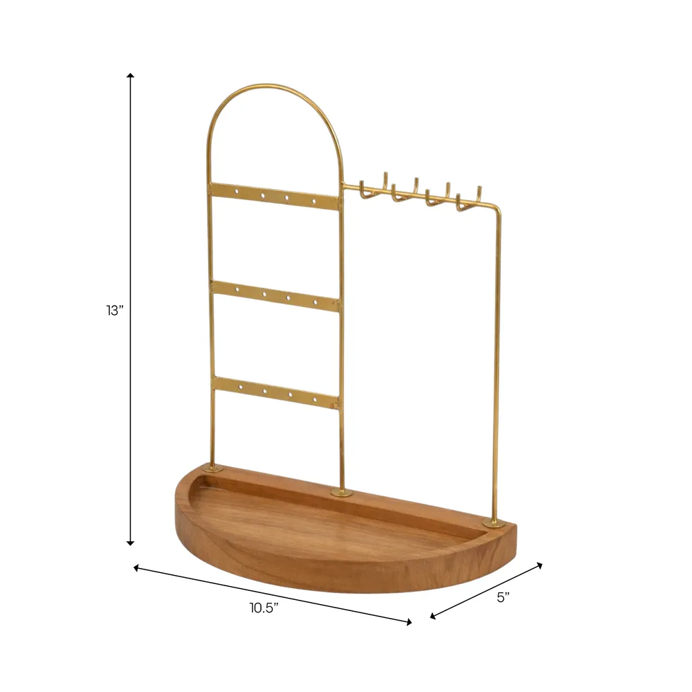 COLINSIDE BROWN JEWELRY STAND 13 (IN)