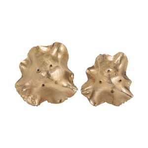 HAWLEYPORT SET OF 2 GOLD BOWLS 5 (IN) 7