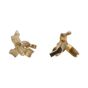 ERINBROOK SET OF 2 GOLD BOOKENDS 9 (IN) 7