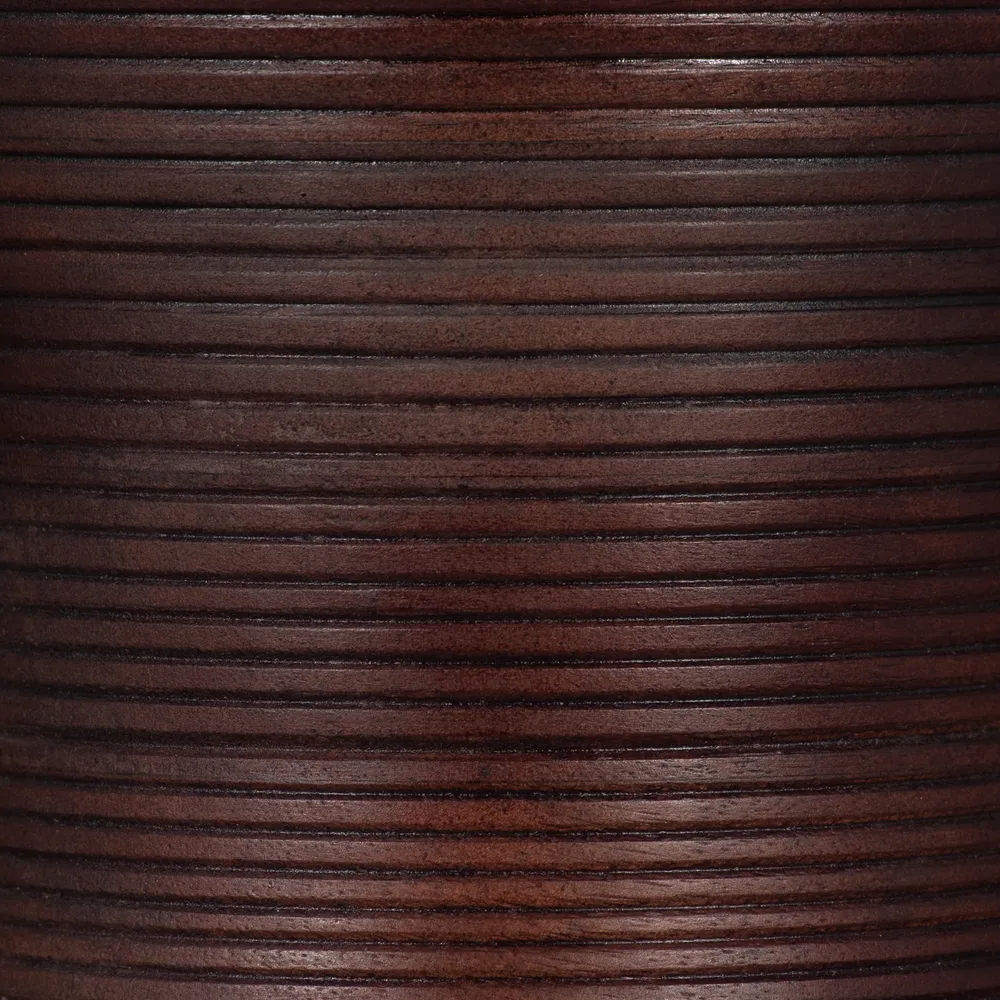 IRVINGLAND BROWN GLASS VASE 22 (IN)