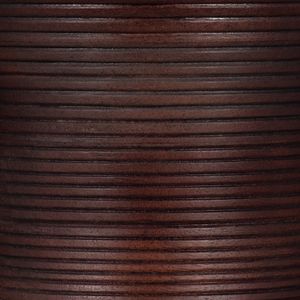 IRVINGLAND BROWN GLASS VASE 22 (IN) 3