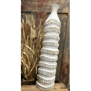 Tall Lava Rock Vase 30in 1
