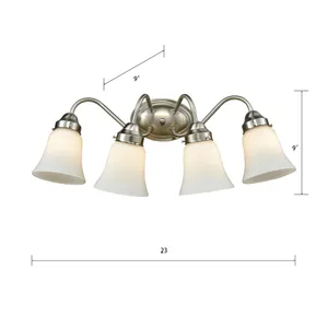 Califon 23'' Wide 4-Light Vanity Light - Brushed Nickel 2