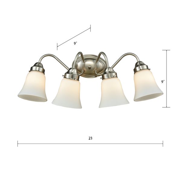 Califon 23'' Wide 4-Light Vanity Light - Brushed Nickel