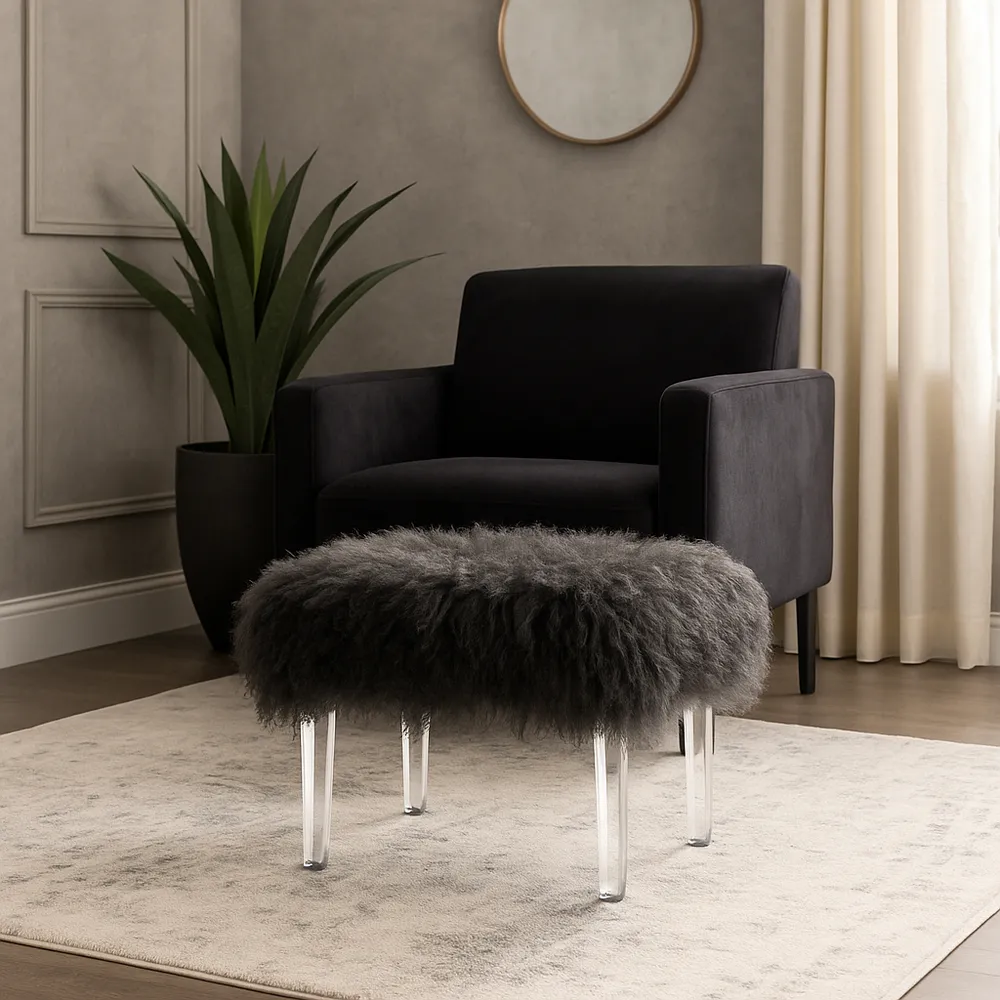 CHLOEMILL BLACK BENCH 19 (IN)